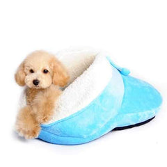 Slipper Dog Bed By Dogo - Blue