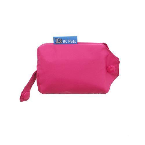 Raspberry Packable Dog Rain Poncho