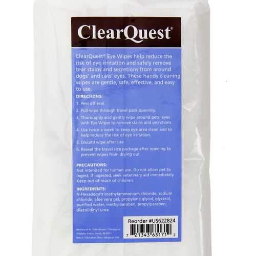 ClearQuest Pet Eye Wipes