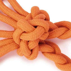 Grriggles Ruff Rope Dog Toy - Orange Loop