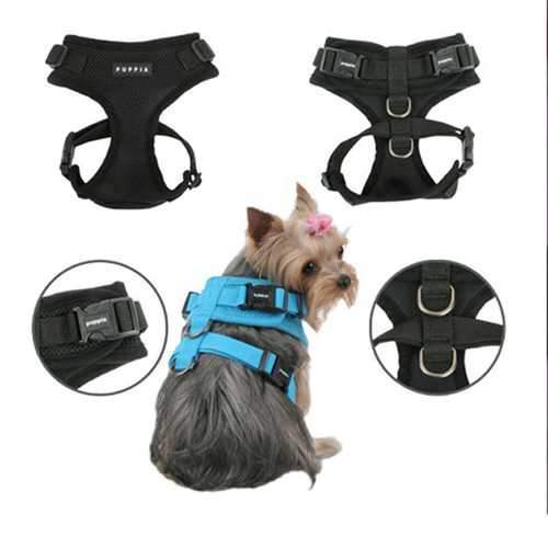 Ritefit Soft Dog Harness by Puppia - Black