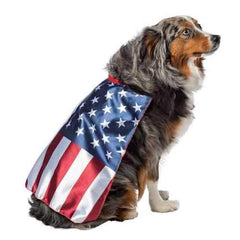 USA Flag Cape Dog Costume by Rasta Imposta
