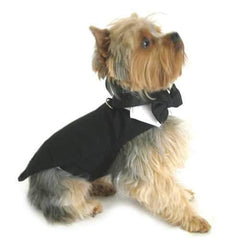 Classic Dog Tuxedo Set with Tails by Doggie Design