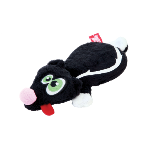 Hear Doggy Flat Dog Toy - Skunk