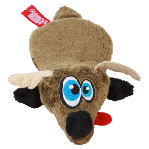 Hear Doggy Flat Dog Toy - Deer