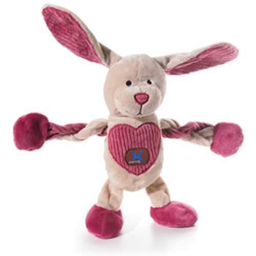 Be-Mine Bunny Pulleez Dog Toy