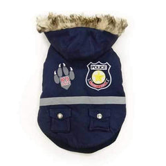 Police Dog Jacket by Dogo - Navy Blue