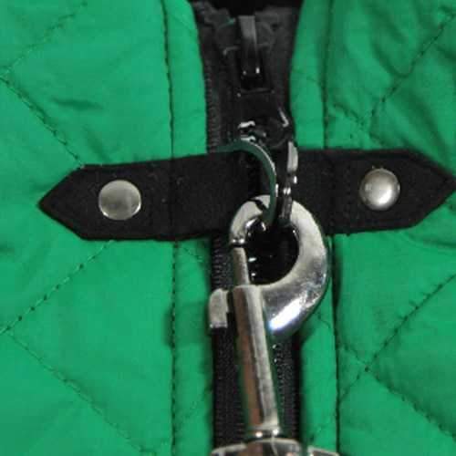 Gooby Fashion Quilted Dog Vest - Green