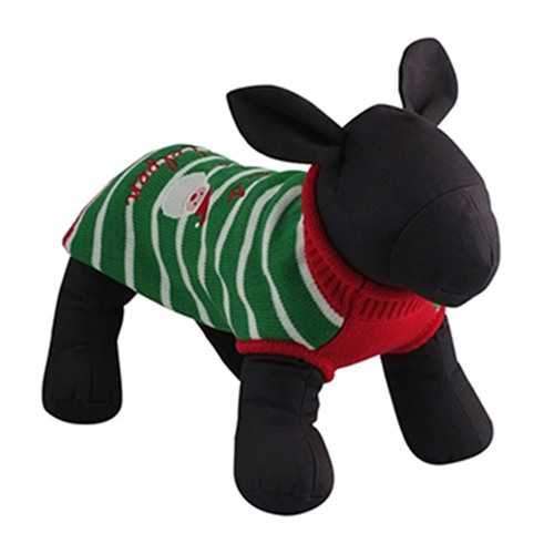 Worthy Dog Santa's Little Helper Dog Sweater