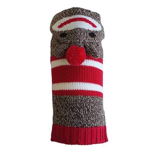 Worthy Dog Sock the Monkey Dog Hoodie