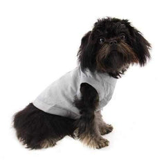 Barking Basics Dog Tank Shirt - Gray