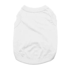 Barking Basics Dog Tank Shirt - White