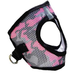 American River Camo Choke Free Dog Harness - Pink