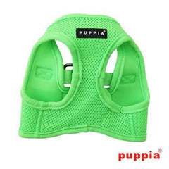 Neon Mesh Soft Dog Harness Vest by Puppia - Green
