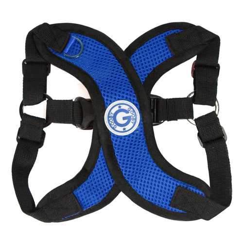 Gooby Comfort X Step-In Dog Harness - Blue