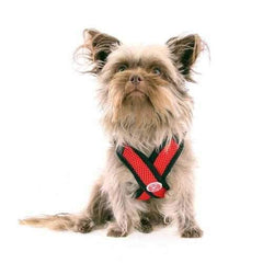 Gooby Comfort X Step-In Dog Harness - Red