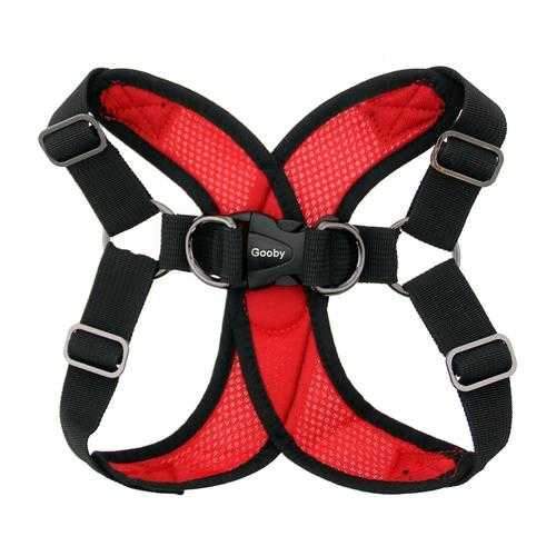 Gooby Comfort X Step-In Dog Harness - Red