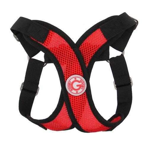 Gooby Comfort X Step-In Dog Harness - Red