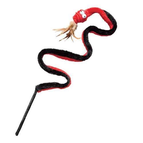 KONG Snake Teaser Cat Toy - Red
