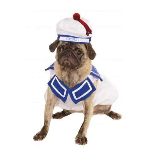 Ghostbusters Stay-Puft Marshmallow Man Dog Costume