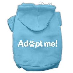 Adopt Me Screen Print Pet Hoodies Baby Blue Size XS (8)