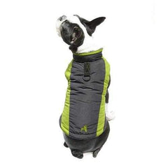 Trekking Dog Jacket by Gooby - Lime Green