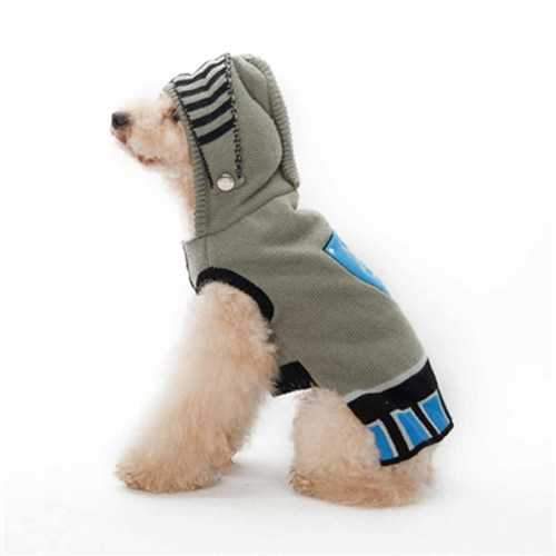 Knight Dog Sweater by Dogo - Gray