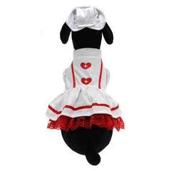 Sweet Heart Nurse Halloween Dog Costume