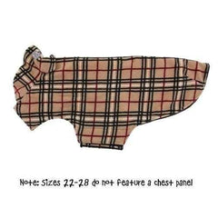 Whistler Winter Dog Coat - Tan Tartan