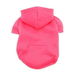 Barking Basics Dog Hoodie - Dark Pink