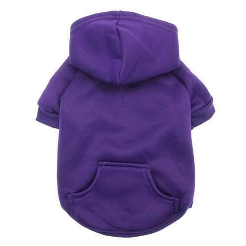 Barking Basics Dog Hoodie - Purple