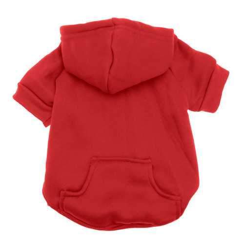 Barking Basics Dog Hoodie - Red
