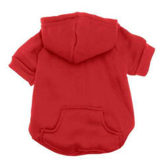 Barking Basics Dog Hoodie - Red