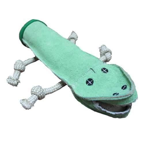 Krinkle Alligator Dog Toy