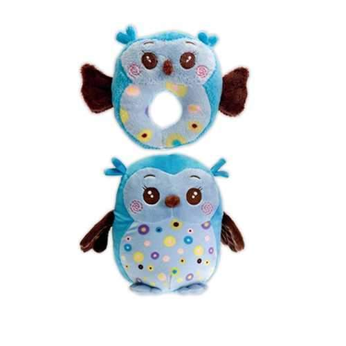 Hocus and Pocus Two Furrs Dog Toy - Blue Owls