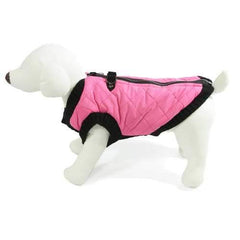 Gooby Fashion Quilted Dog Vest - Pink
