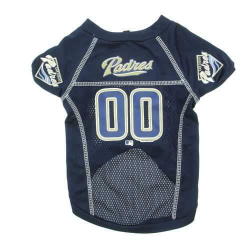 San Diego Padres Dog Jersey - Navy