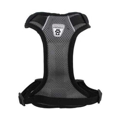 Vented Vest Car Seat Dog Harness - V2 Charcoal