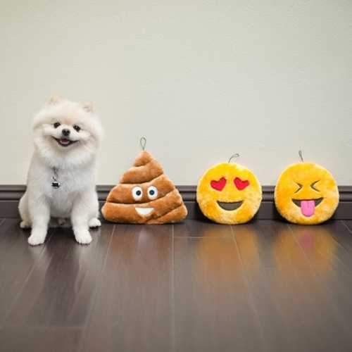 ZippyPaws Emojiz Dog Toy - Pizza