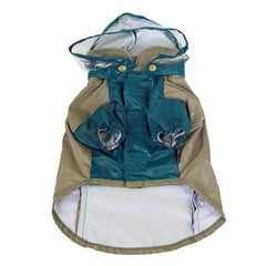 Parisian Pet Boat Race Dog Raincoat - Teal