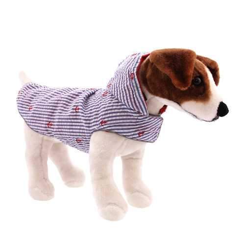 Worthy Dog Seattle Slicker Dog Raincoat - Red
