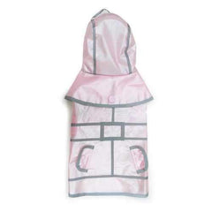 Jelly Dog Raincoat by Dogo - Pink