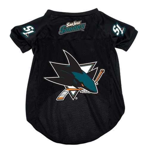San Jose Sharks Dog Jersey - Black