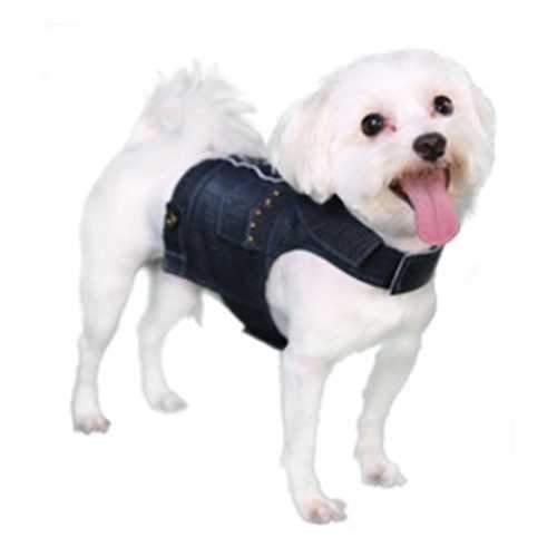 Miles Denim Dog Harness