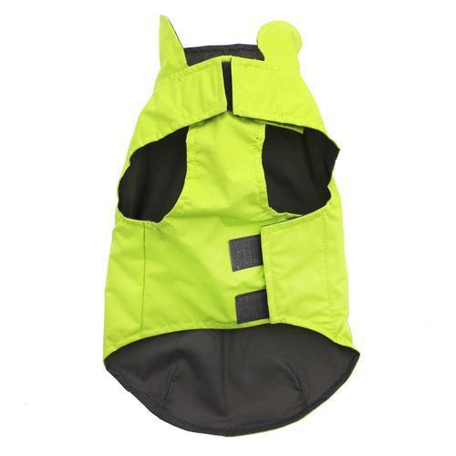 Venture Shell Slicker Dog Jacket - Lime Punch