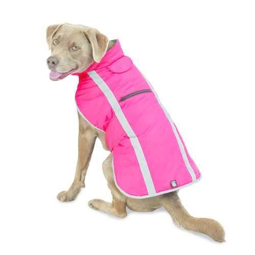 Madison Dog Parka - Watermelon