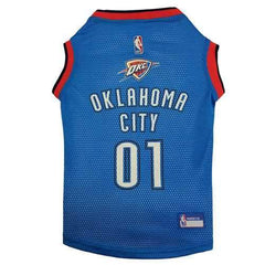 Oklahoma City Thunder Dog Jersey - Blue