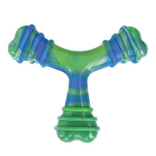 KONG Swirl Boomerang Dog Toy