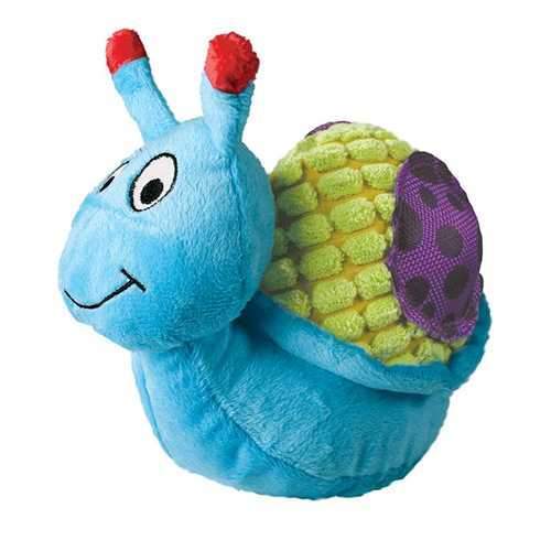 KONG Picnic Patches Dog Toy - Snail