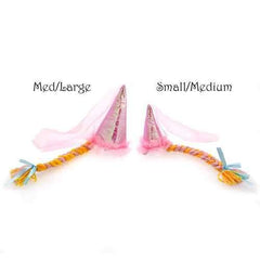 Princess Dog Hat with Braid - Pink